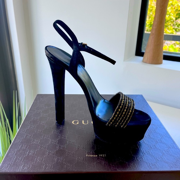 Gucci Platform Heels - Picture 1 of 8